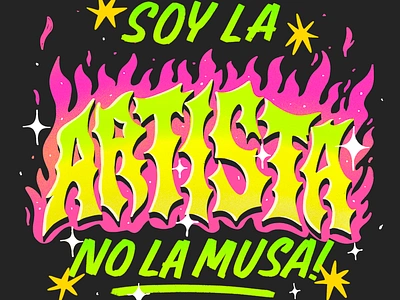 Artista art artista design feminist feminista illustration ilustration lettering