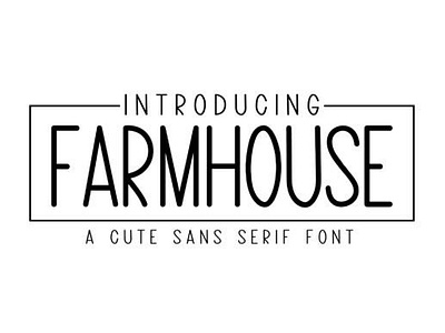 Farmhouse Font cursive font edgy font farmhouse fonts gritty font soft font sport font stylish font sweet font tecnology font trendy font