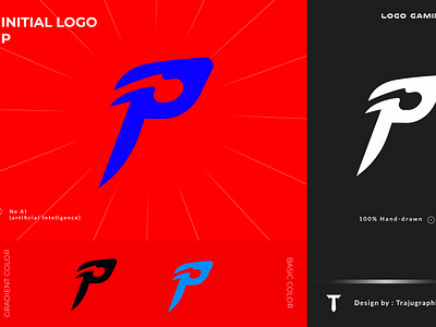 Initial logo P branding design esport esportlogo esports game esport gamer logo gaming graphic design icon identity illus illustration logo logodesign logotype motion graphics typography ui vector