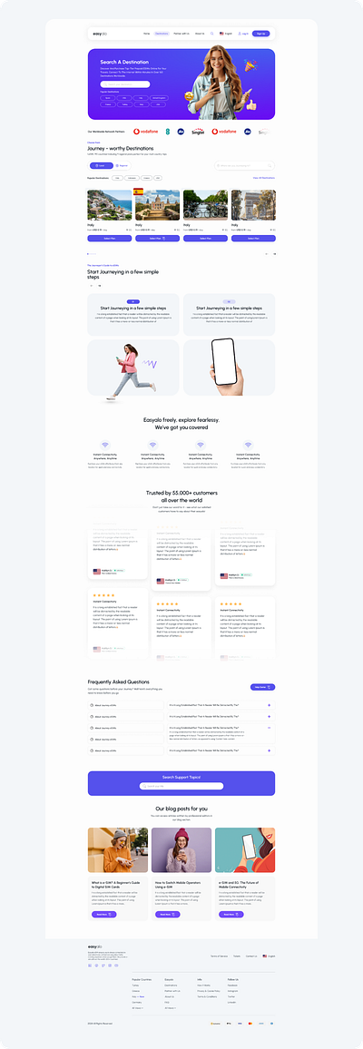 e-SIM Web UI figma graphic design landingpage ui ux webdesign