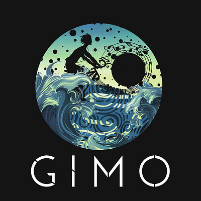 GIMO logo branding logo