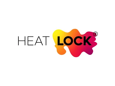 Heat Lock Logo branding logo