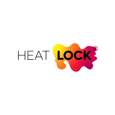 Heat Lock Logo branding logo