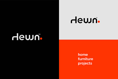 hewn Logo Design branding design furniture logo graphic design illustration inspiration logo logo design logo inspiration logos negative space professional logo vector