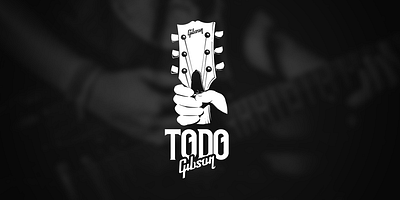 Todo Gibson Logo ad branding design graphic design illustration logo music social media ui ux vector