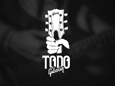 Todo Gibson Logo ad branding design graphic design illustration logo music social media ui ux vector