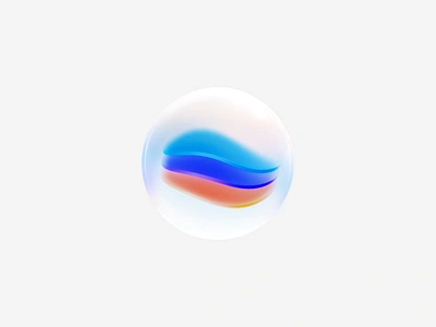 AI Sphere Motion Concept ai ai sphere animation branding circle design graphic illustration loading motion orb sphere ui ux water waves