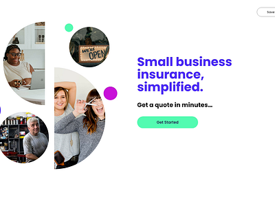 Sprinkling Brand Magic and Delight into the Quoting Experience animation branding color concept insurtech simple ui ux wizard