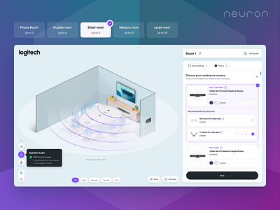 Threekit - UX/UI Design 3d configurator design ecommerce hardware interface neuron product design product sales rendering technology ui ui design user experience ux ux design