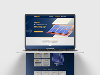 LANDING PAGE | IPA SOLAR elementor figma ui web design webdesign wordpress