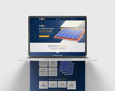 LANDING PAGE | IPA SOLAR elementor figma ui web design webdesign wordpress