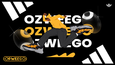 Adidas Ozweego - illustration