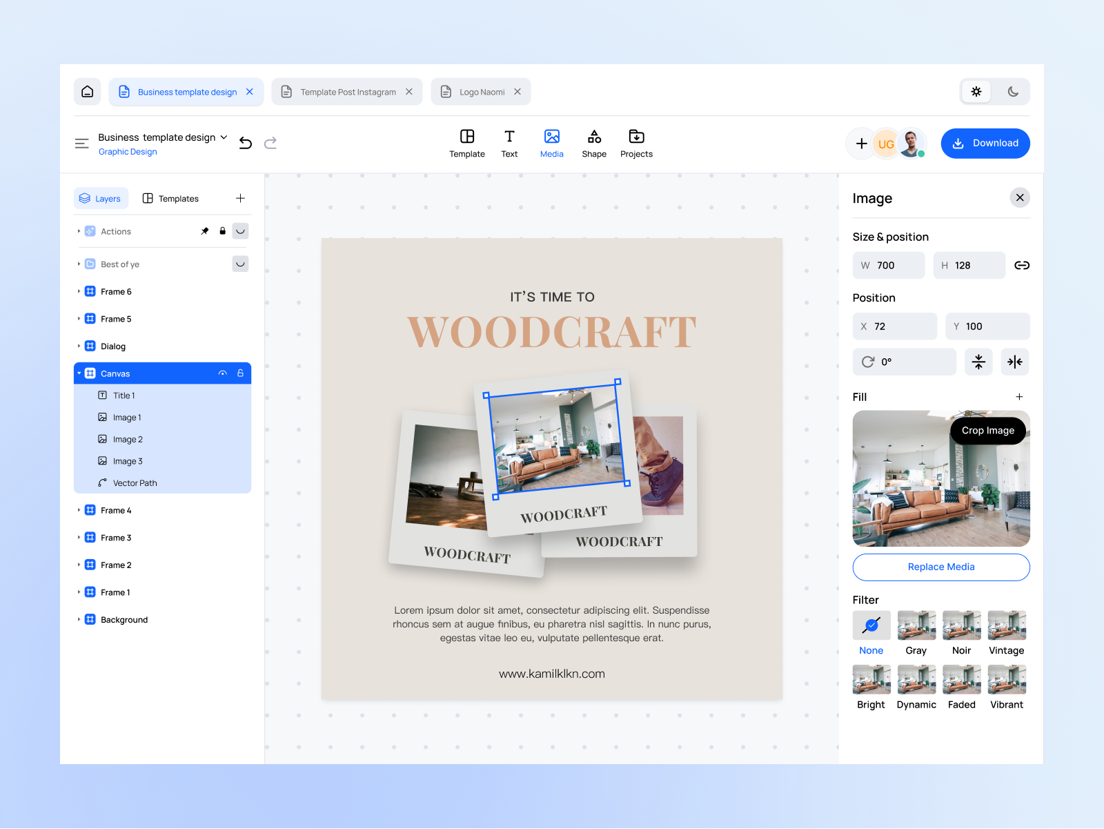 PixelCraft - Design Editor App UI KIT adobe app design canva creative tools customizable dashboard design editor dpopstudio editor kitll minimal ui pixel pixelcraft tools visual design workplace