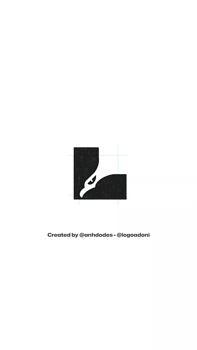 Letter L bird ready-made logo for sale 3d anhdodes animation branding design graphic design illustration logo logo design logo designer logodesign minimalist logo minimalist logo design motion graphics ui