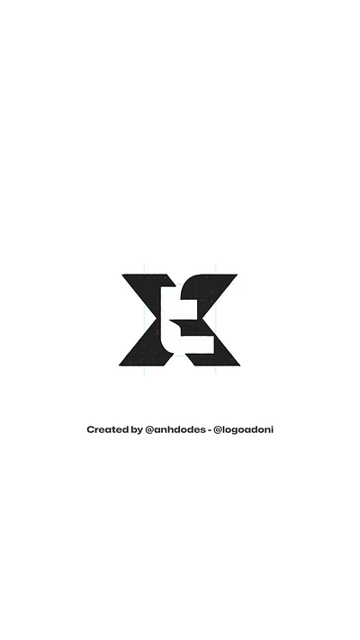 XT TX monogram ready-made logo for sale 3d anhdodes animation branding design graphic design illustration logo logo design logo designer logodesign minimalist logo minimalist logo design motion graphics ui