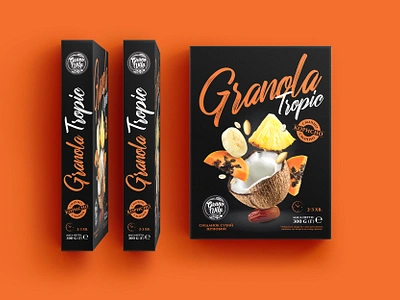 Granola Granovita. Packaging design bars branding food fruit granola packaging design graphic design healthy food package packaging design