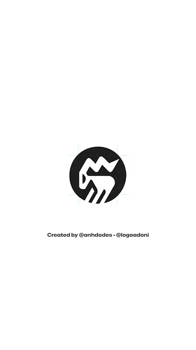 Lightning goat ready-made logo for sale 3d animation branding design graphic design illustration logo logo design logo designer logodesign minimalist logo minimalist logo design motion graphics ui