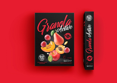 Granola Granovita. Packaging design bars branding fitness fruit granola package graphic design healthy food packaging design