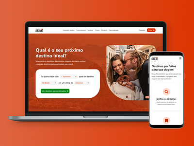 DestinoIdeal design product design ui ux web webdesign