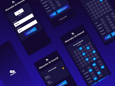 General App app design game game design ui ux web