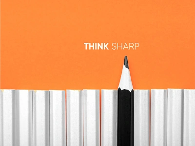 Think Sharp awesome design illustration minimal