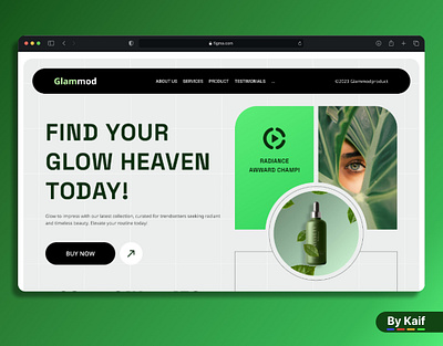 Glammod E-Commerce Website design e commerce hi fidelity design product landing page prototyping ui uiux website mockup website ui wireframe