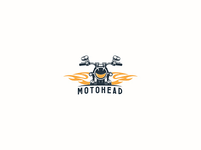 MOTOHEAD Logo Design (unused) branding design for sale graphic design head illustration logo logo design moto motohead motohead logo motor logo design motorcycle company logo uniqe logo unused logo