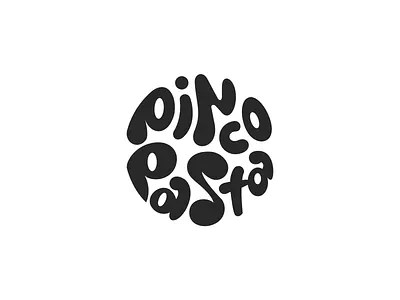 Pinco Pasta ● belc belcdesign branding letters logo logodesign logotype pasta patrykbelc pinco restaurant typography