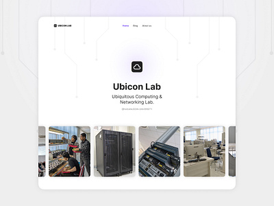 UBICON - Cloud Computing Lab - Hasanuddin University hasanuddin university landing page ui unhas university site web design