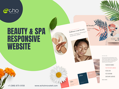 beauty & spa responsive website