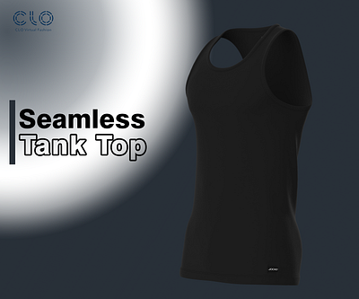 Jockey Tank Top 3D Modeling and Rendering (Clo3d) 3d clothing 3d fashion activewear apparel clo3d fashion design gym gymwear singlet sportswear tank tops undergarments virtual clothing virtual fashion workout