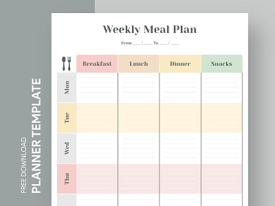 Weekly Menu Free Google Docs Template docs free google docs templates free template free template google docs google google docs meal plan meal plan template meal planner menu plan menu planner planner template week meal plan week meal planner week planner weekly meal plan weekly meal plan template weekly meal planner weekly menu