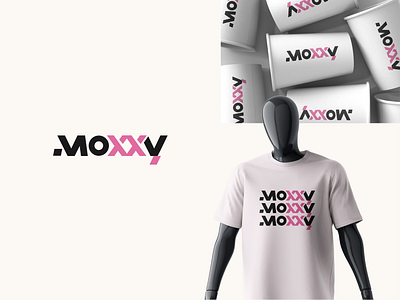 MOXXY. brand logo branding creative logo logo logo design marketing minimal minimal logo modern logo typography wordmark