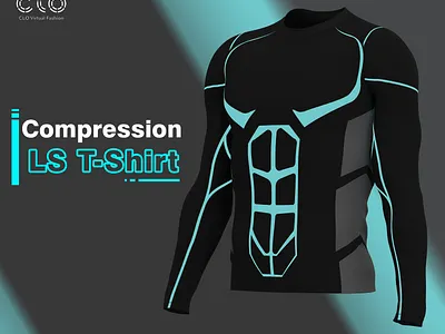 Compression Shirt 3D Modeling and Rendering 3d 3d clothing 3d fashion 3d rendering activewear animation clo3d compression shirt design fashion fashion design gym gymwear shirt sportwear tshirt virtual fashion