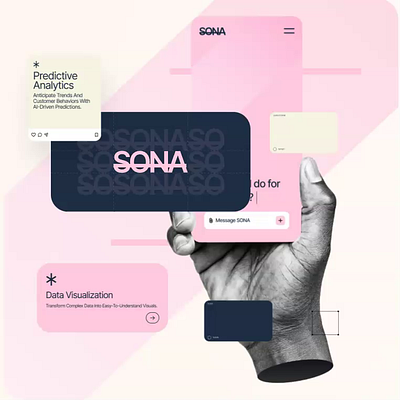 perSONA blue brand brand creation brand design branding bw design feel logo look persona personality pink