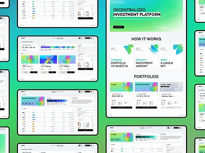 Biscuit blockchain technology branding cryptocurrencies design finance financial platform interface investments trading user experience