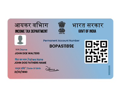 Indian PAN Card ID Lottie Animation aadhar card design animation branding design government id graphic design id card illustration income tax card indian indian id card lottie animation motion graphics pan card pan card design pan card illustration pan card lottie animation ui ux