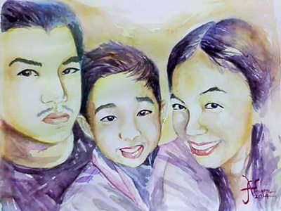 Watercolor on paper - Painting 2014 painting watercolor