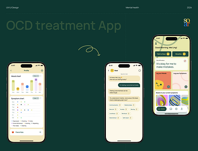 OCD Treatment Application - Soar casestudy mentalhealth ocd ui ux