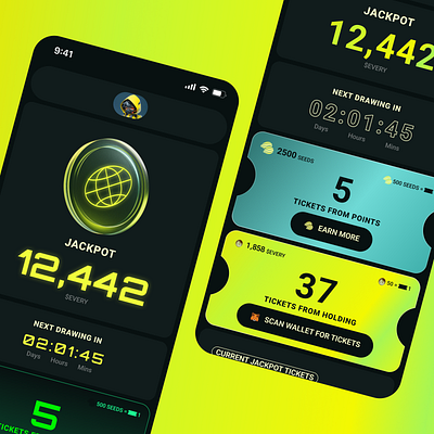 Everyworld app crypto iphone ui user user interface