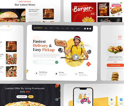 Food Delivery Landing Page 🍕 burger chef delivery eating food food and drink food delivery food delivery landing page food delivery service food order home page landing page landingpage pizza recipe restaurant web web design website website design