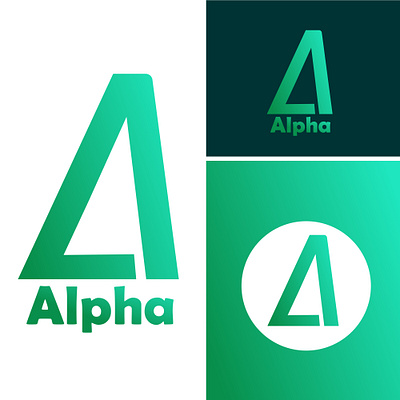 Design logo letter A modern elegant 3d animation branding graphic design logo motion graphics ui