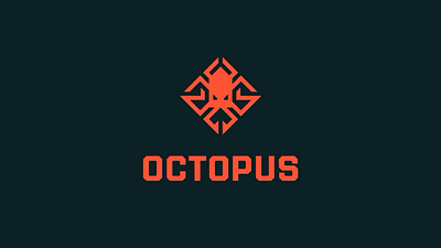 OCTOPUS - Logo Animation 2d animation after effects animation aftereffects animated type animation illustration logo animation motion graphics shape animation