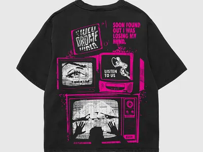 Feed Your Mind, T shirt Design art branding clothing designing graphic design oversized streetwear design tshirt tshirt design tv vector