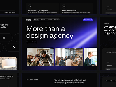 Modern Website Agency | UI Website Design creative mobile app design modern top website ui design ui ux ux design web design