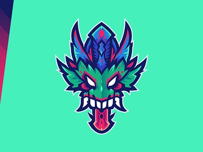 Raksha Mask branding design esport gaming illustration logo mascot mask raksha