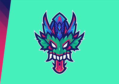 Raksha Mask branding design esport gaming illustration logo mascot mask raksha