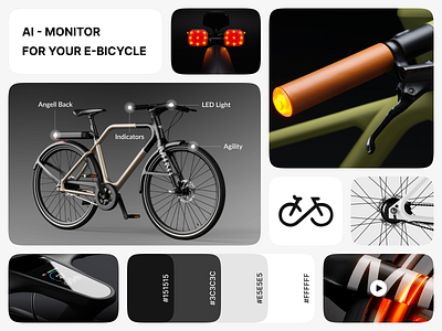 Cyclify - eBicycle Branding | AI-Powered E-Bike Monitor ai automobile bicycle ui brand logo branding e bikes ecommerce electric bike innovation logo branding smart technology sustainable living ui ux website