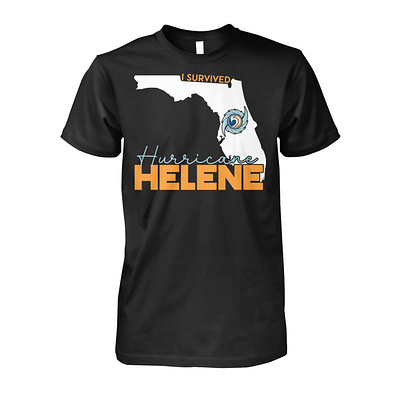 Hurricane Helene T-Shirts design illustration