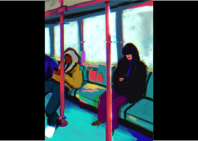 Illustration: Underground artwork city life digital artist editorial art illustration illustration art lifestyle london storytelling train transport tube ui underground urban visual content